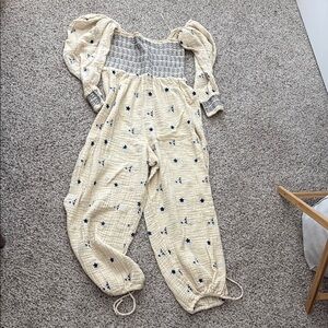Free People dahlia Jumpsuit